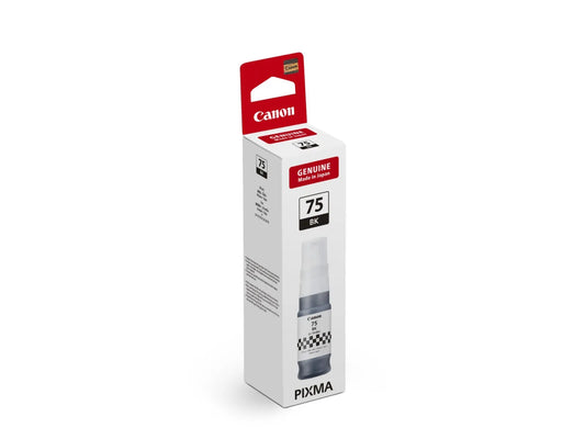 Canon GI-75 Black / Cyan / Magenta / Yellow Original Ink Cartridge - For Canon Printer