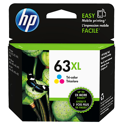 HP 63XL Black & Colour Original Ink Cartridge - Hewlett-Packard