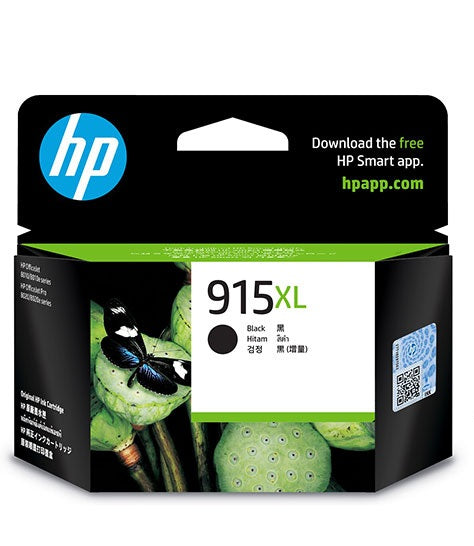HP 915XL Black / Cyan / Magenta / Yellow Original Ink Cartridge - Hewlett-Packard