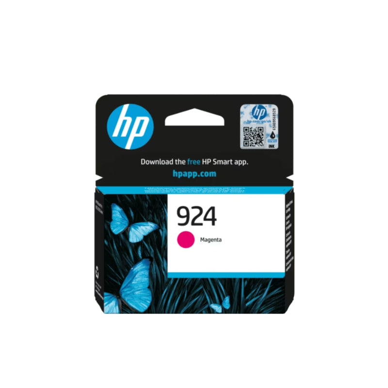 HP 924 Black / Cyan / Magenta / Yellow Original Ink Cartridge - Hewlett-Packard