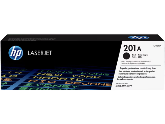 HP 201A (CF-400A / CF-401A / CF-402A / CF-403A ) Black / Cyan / Magenta / Yellow Original Cartridge - Hewlett-Packard