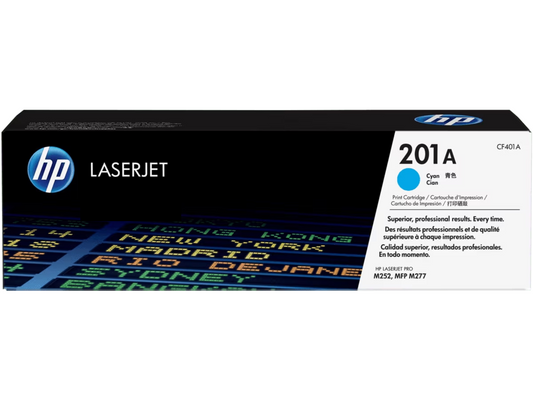 HP 201A (CF-400A / CF-401A / CF-402A / CF-403A ) Black / Cyan / Magenta / Yellow Original Cartridge - Hewlett-Packard