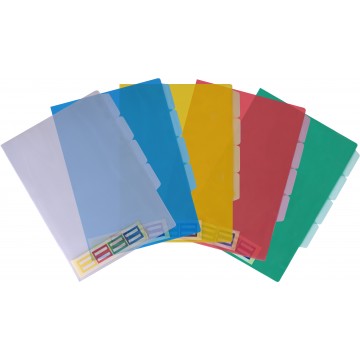 L - SHAPE FOLDER WITH 4 TAB ( A4 )