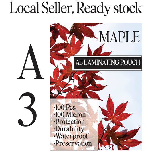 Maple Laminating Pouches A4/A3
