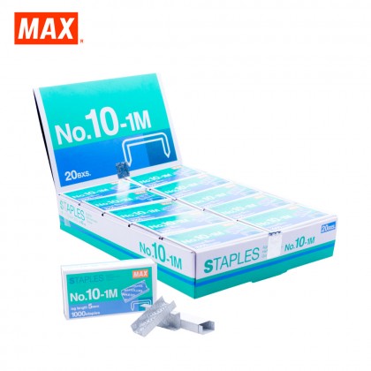 Max No.10-1M Staples ( Stapler bullet )