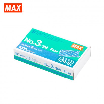Max No.3-1M Staples ( Stapler Bullet )