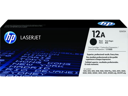 HP 12A (Q2612A) Original Cartridge - Hewlett-Packard