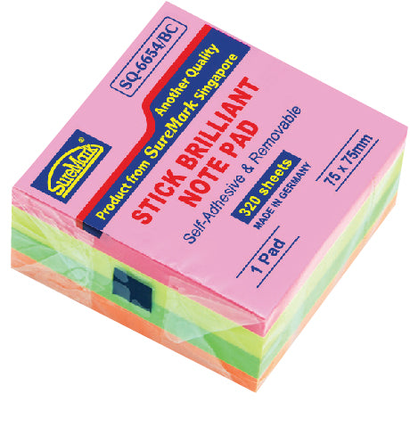 SUREMARK STICK NOTE PAD ( SQ 6654/BC )