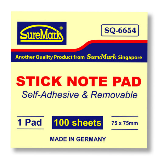 SUREMARK STICK NOTE PAD ( SQ 6654 )