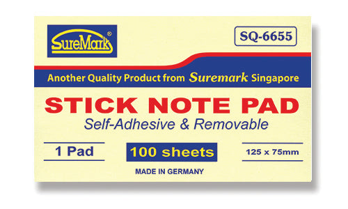 SUREMARK STICK NOTE PAD ( SQ 6655 )