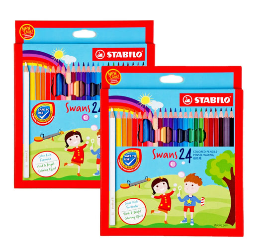 Stabilo Swans 1870 ( 24PCS ) Colour Pencils