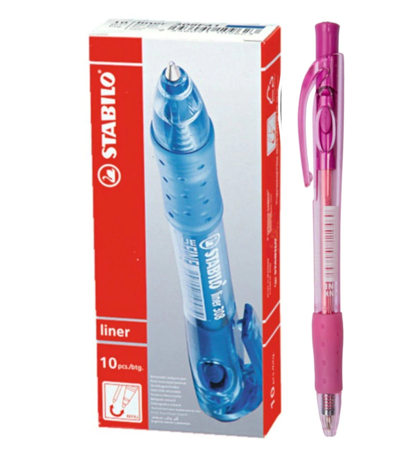 Stabilo 308 ( 0.7 ) Retractable Ball Point Pen