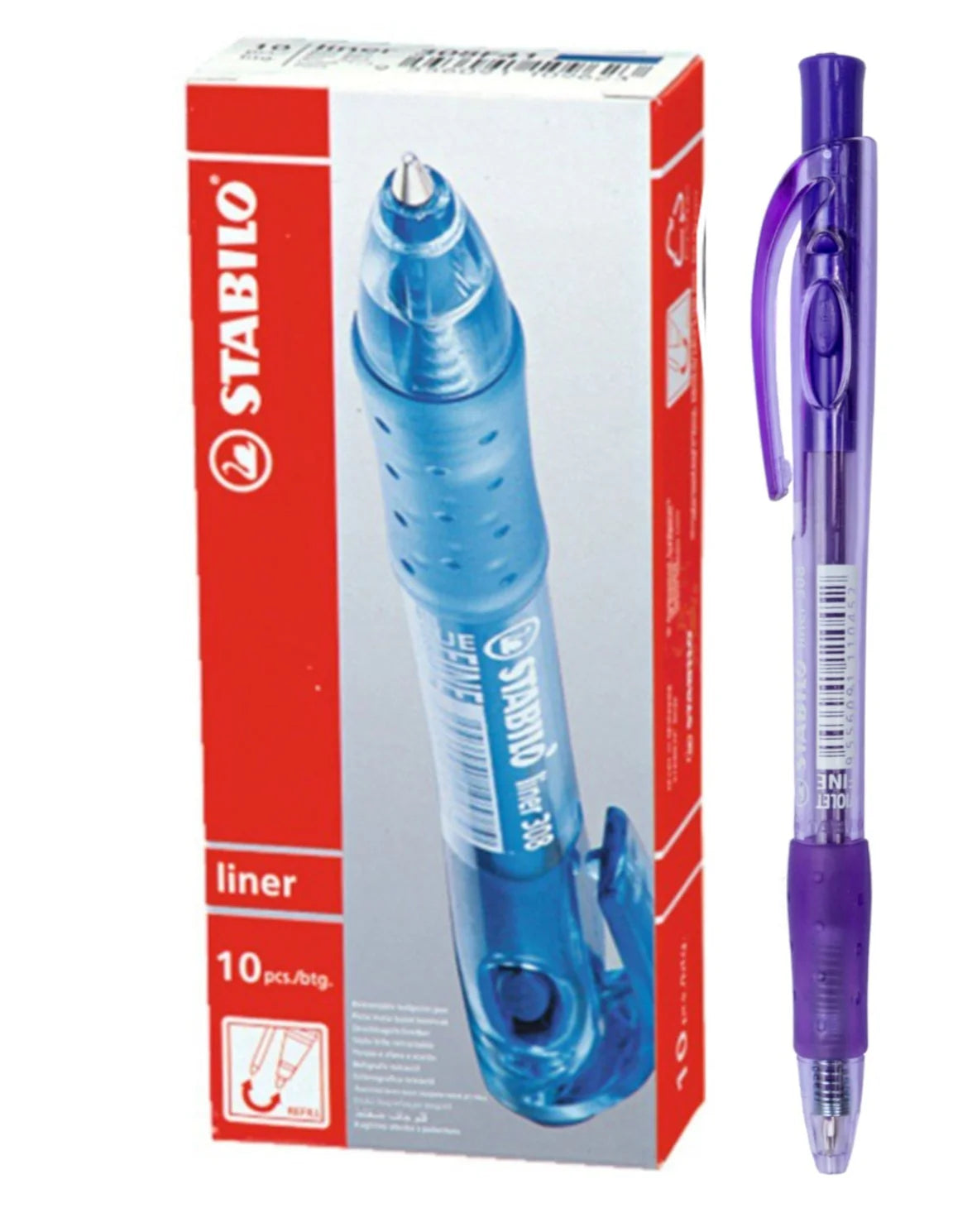 Stabilo 308 ( 0.7 ) Retractable Ball Point Pen