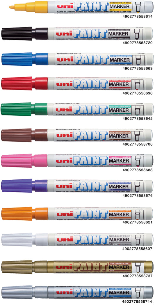 Uni PX-21 Permanent Paint Marker ( Fine Bullet Tip)