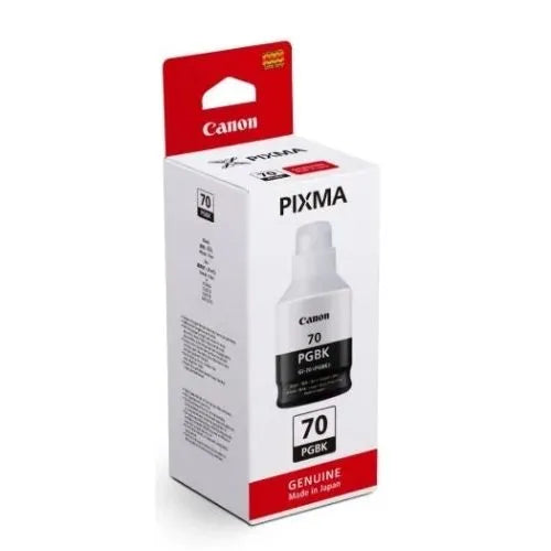 Canon GI-70 Black / Cyan / Magenta / Yellow Original Ink Cartridge - For Canon Printer