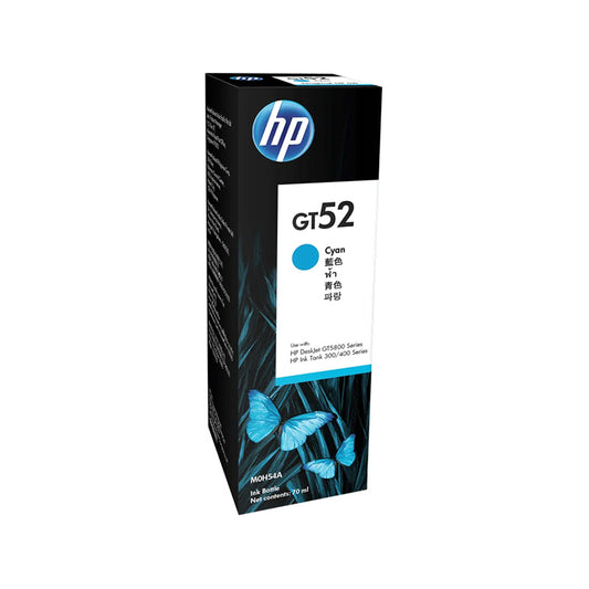 HP GT52 70-ml Original Ink Bottle (C/M/Y) - Hewlett-Packard