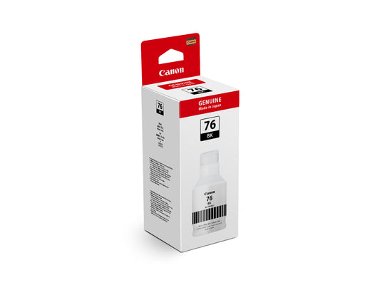 Canon GI-76 Black / Cyan / Magenta / Yellow Original Ink Cartridge - For Canon Printer